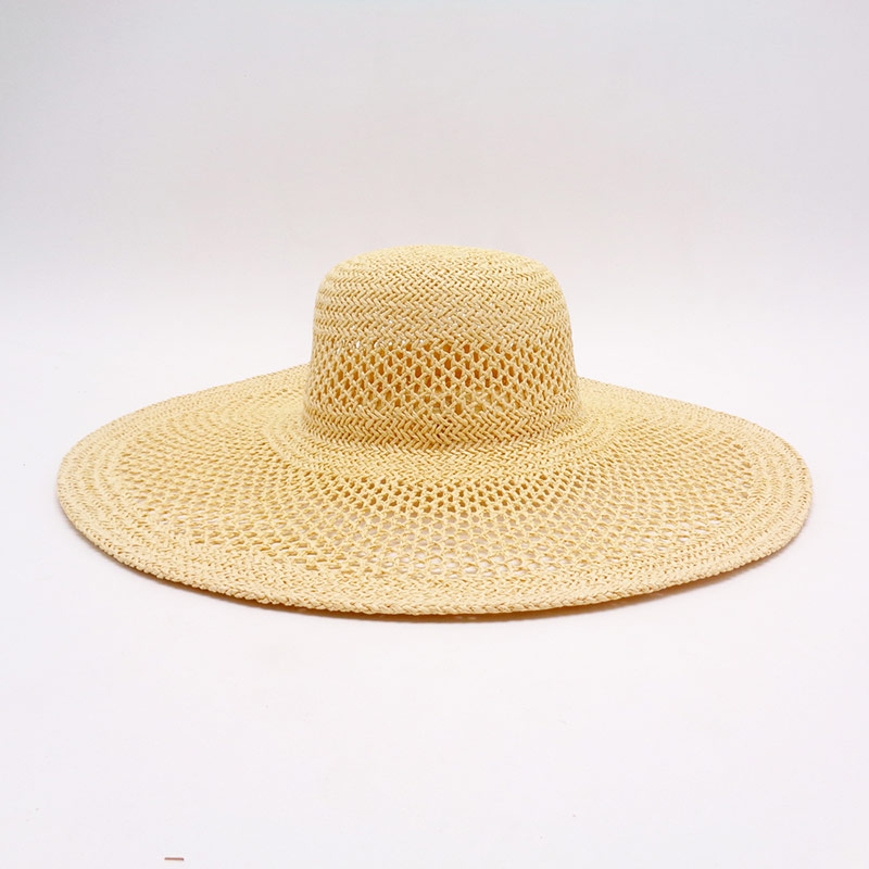 Neuester französischer Stil aushöhlen Lady Beach Hat