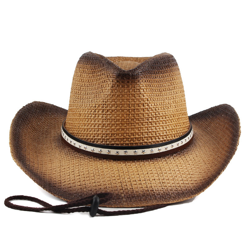 Herren Outdoor Cowboy Sonnenstrohhut