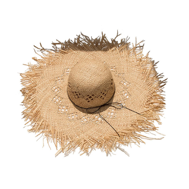 Neue Ankunfts-Dame Light Weight Raffia-Sommer-Sonnenhut